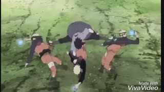 مبارزه نارتو و  سا سکه با آهنگ من میجنگم از یاس