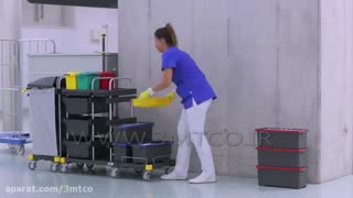 ترولی نظافت ,ترولی بیمارستانی ,ترولی نظافتی,ترولی بیمارستان  شرکت ام تی کو