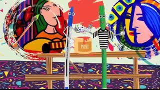 موسیو بیکاسو نقاش معروف بیکستان