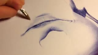 نقاشی با خودکار بیک قسمت اول