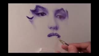 نقاشی با خودکار بیک قسمت سوم