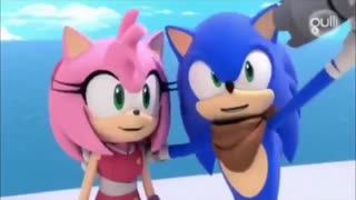 خوانندگی منو سونیک با آهنگAqua Barbie girl