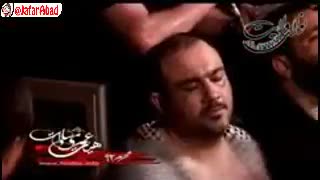 مهران غفوریان در هیت سینه زنی