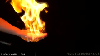 10 آزمایشات جالب با آتش
