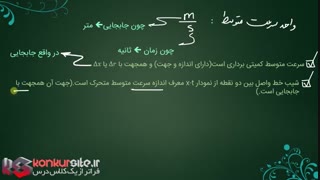 بخش پنجم سینماتیک سرعت متوسط و لحظه ای , حل مثال تکمیلی