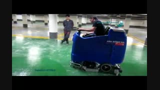 ماشین نظافت مجتمع های تجاری / دستگاه اسکرابر با راننده / کف شوی سرنشین دار