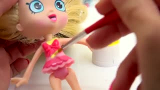 تغییر عروسک شاپکینز