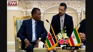 ترجمۀ شفاهی اکبر خرمی در حضور رئیس محترم مجلس – مهر ۹۵