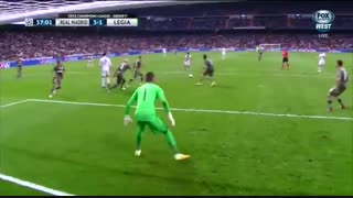 خلاصه بازی:  رئال مادرید 5 - 1  لژیا