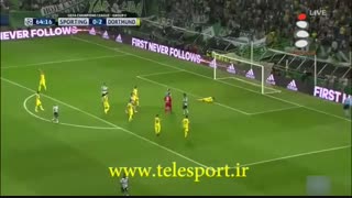لیگ قهرمانان اروپا؛ دورتموند 2 - اسپورتینگ لیسبون 1