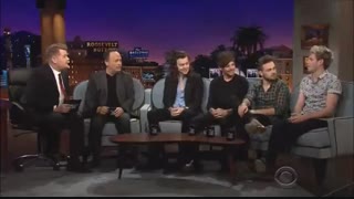 Late Late Show - One Direction Interview