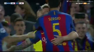 خلاصه بازی:  بارسلونا  4 - 0  منچسترسیتی