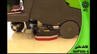 پاکسازی کف مراکزتجاری و خرید-اسکرابر سرنشیندار-زمینشوی