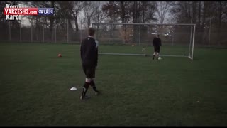 پنالتی زنی با توپ بادی