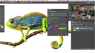 آموزش فتوشاپ - Hue/Saturation