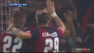 خلاصه بازی:  جنوا  3 - 0  آث میلان