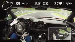 ثبت زمان شورولت کامارو ZL1 در پیست نوربرگرینگ /رسانه تصویری وی گذر