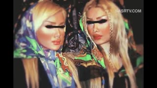 دختران ایرانی مضحکه هالووین