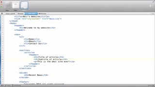 HTML5 (قسمت چهارم)