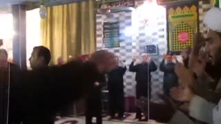 شب عاشورا مسجد بلینه با نوای کربلایی مراد جمالی