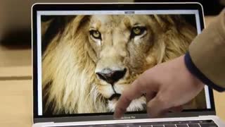 نمای نزدیک از مک بوک پرو 2016 اپل