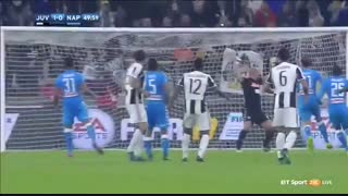 خلاصه بازی:  یوونتوس  2 - 1  ناپولی