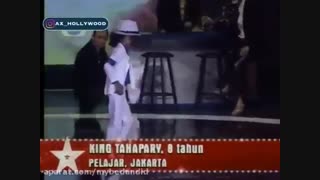 رقص مایکل  توسط کودک جاکارتایی