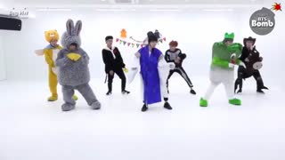 تمرین رقص BTS