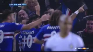 خلاصه بازی:  سمپدوریا   1 - 0  اینتر