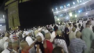 طواف کعبه زیبا خانه خدا  بسیار نزدیک