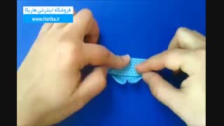 آموزش اوریگامی -ساخت پروانه پیلینگ