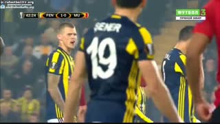 خلاصه بازی:  فنرباغچه  2 - 1  منچستریونایتد