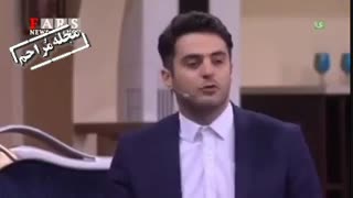 سوال مهران مدیری از علی ضیاء: تو چرا اینقد لوسی