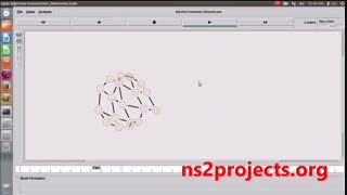 فیلم شبیه سازی شبکه اتصال دو سویی با نرم افزار NS2