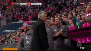 خلاصه بازی:   بایرن مونیخ  1 - 1  هوفنهایم