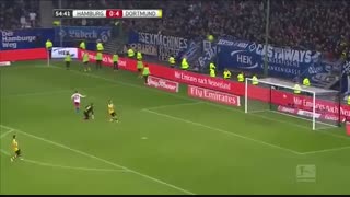 خلاصه بازی:  هامبورگ  2 - 5  دورتموند