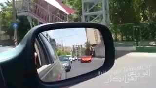 غرش لامبورگینی آونتادور در تهران / رسانه تصویری وی گذر