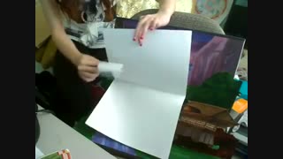 آموزش ساخت کتاب 3 بعدی(3) (pop-up book )