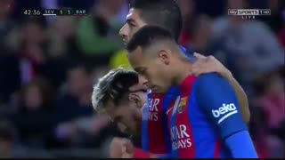 خلاصه بازی:  سویا  1 - 2  بارسلونا