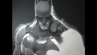 Drawing Batman Arkham Knight