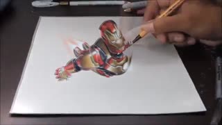 3d iron man