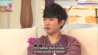 برنامه we got married زوج taemin and naeun پارت 19