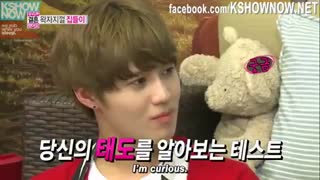 برنامه we got married زوج taemin and naeun پارت 22