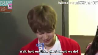برنامه we got married زوج taemin and naeun پارت 23