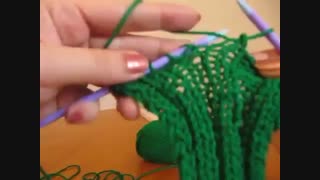 آموزش بافتنی -نحوه بستن و تکمیل کار بافت - قسمت 5