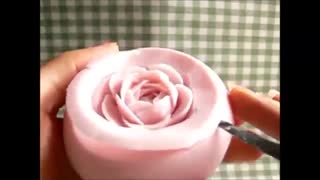 حکاکی گل رز روی صابون مرحله (۲)
