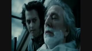 سکانسی از فیلم آرایشگر شیطانی!