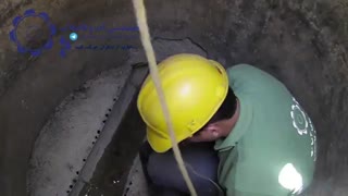 توپی انسداد - آموزش نسب توپی انسداد استوانه ای - انسداد خط فاضلاب