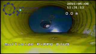 توپی انسداد هسته فلزی - آموزش نصب توپی انسداد - آموزش انسداد خط فاضلاب - آموزش انسداد شبکه فاضلاب - آموزش توپی انسداد