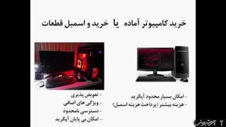 صفر تا صد آموزش اسمبل ، ساخت و راه اندازی یک کامپیوتر شخصی - آریاگستر